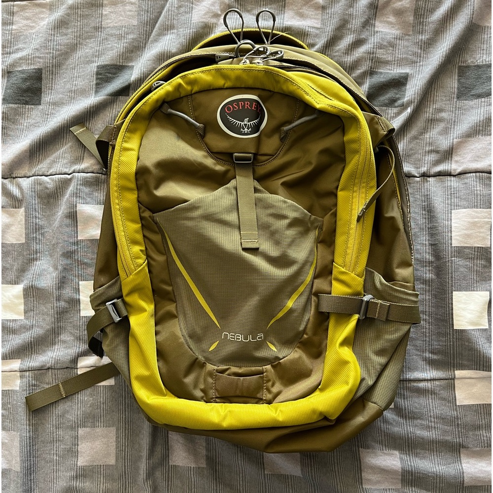 Osprey Nebula Backpack in Olive Green